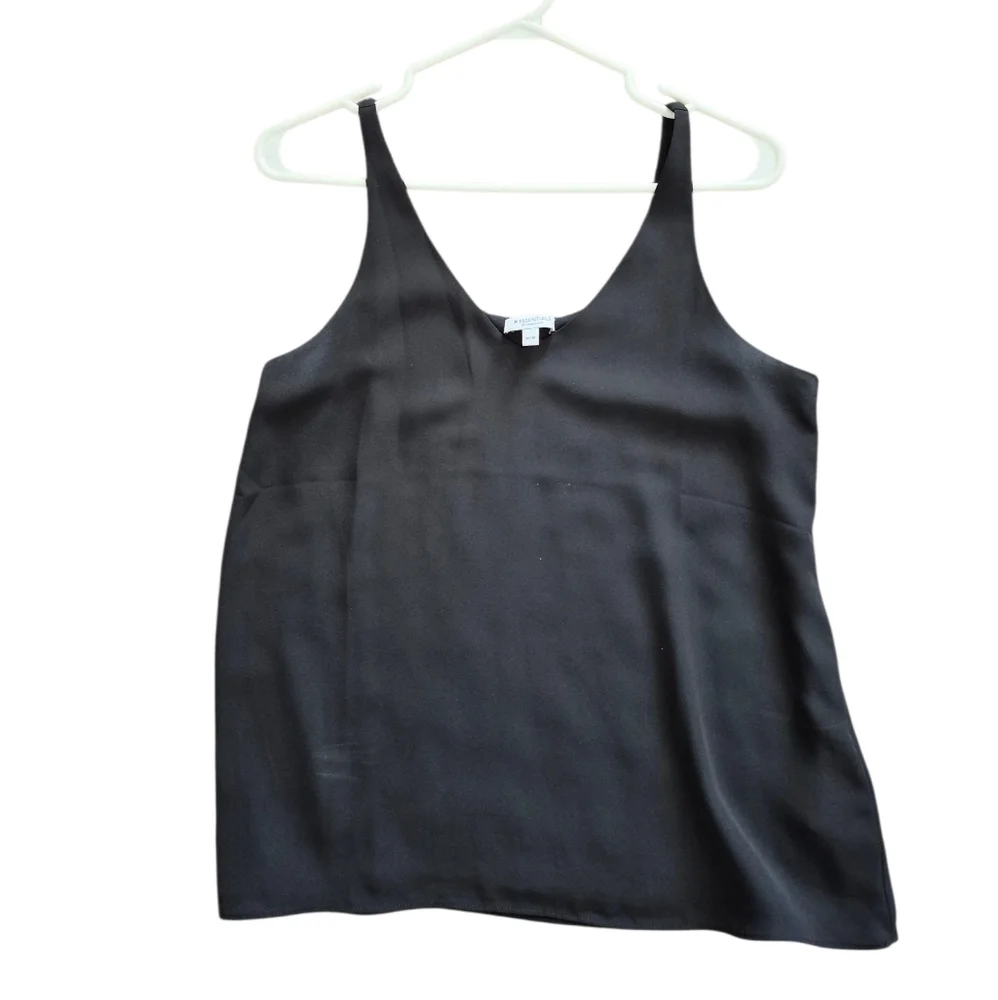 2/$20 R Essentials Black Cami - Picture 1 of 2